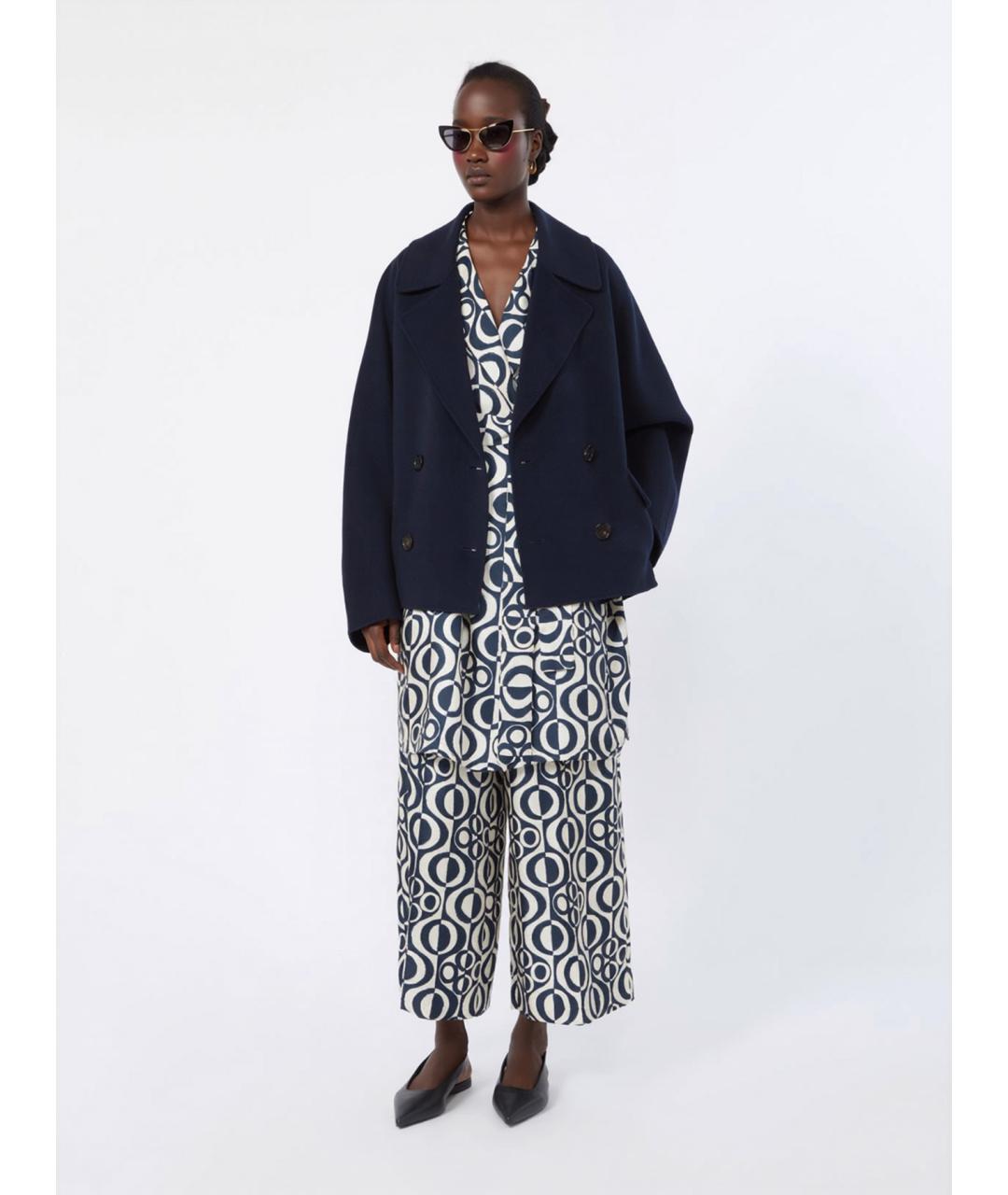 'S MAX MARA Мульти шелковое повседневное платье, фото 2