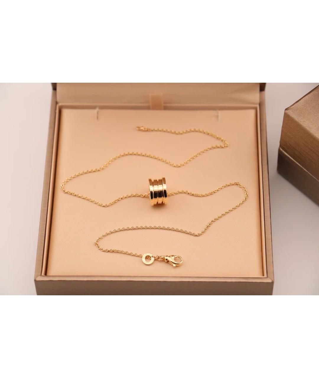 BVLGARI Золотое колье из желтого золота, фото 3