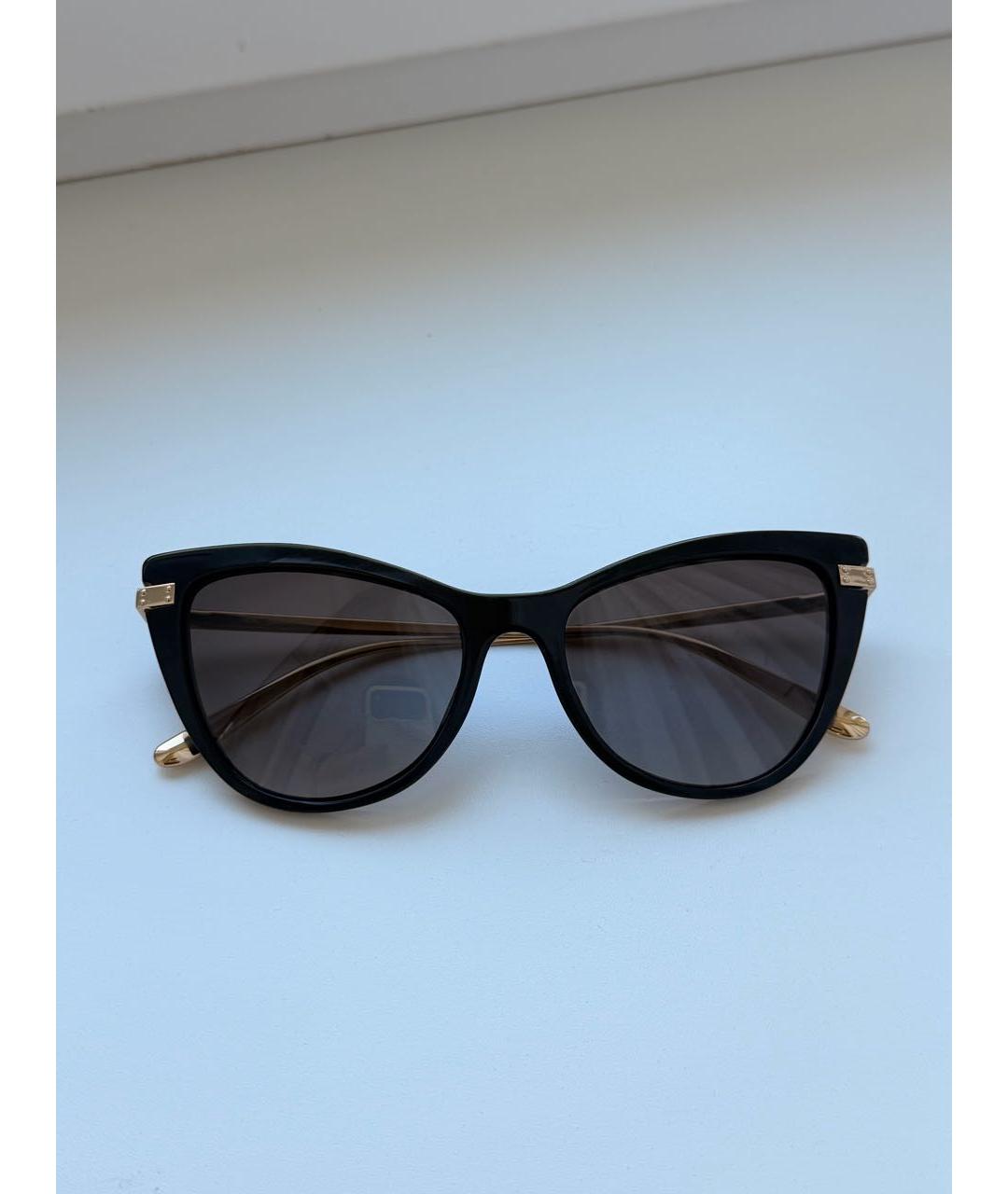 DOLCE&GABBANA Черные пластиковые солнцезащитные очки, фото 8