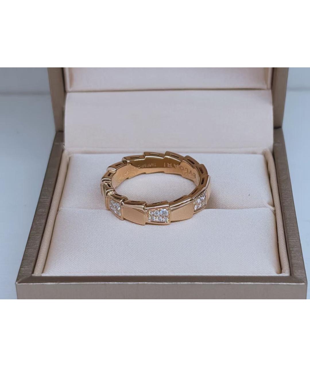 BVLGARI Золотое кольцо из розового золота, фото 4