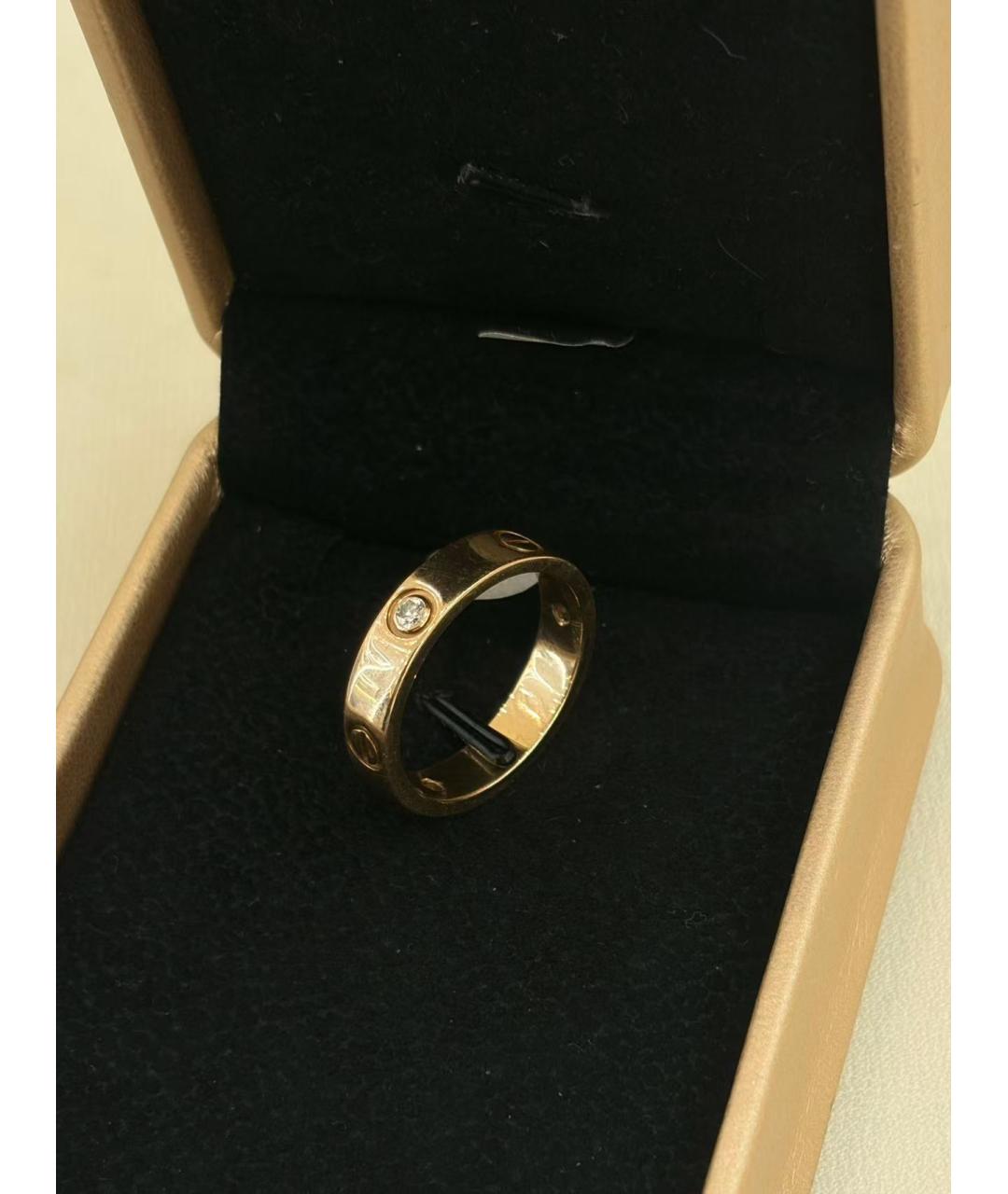 CARTIER Золотое кольцо из розового золота, фото 2