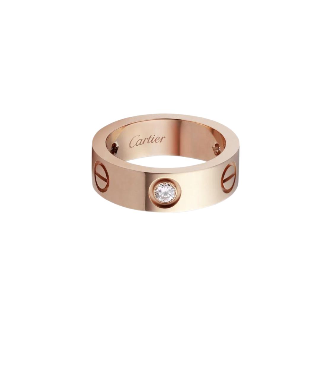 CARTIER Золотое кольцо из розового золота, фото 1