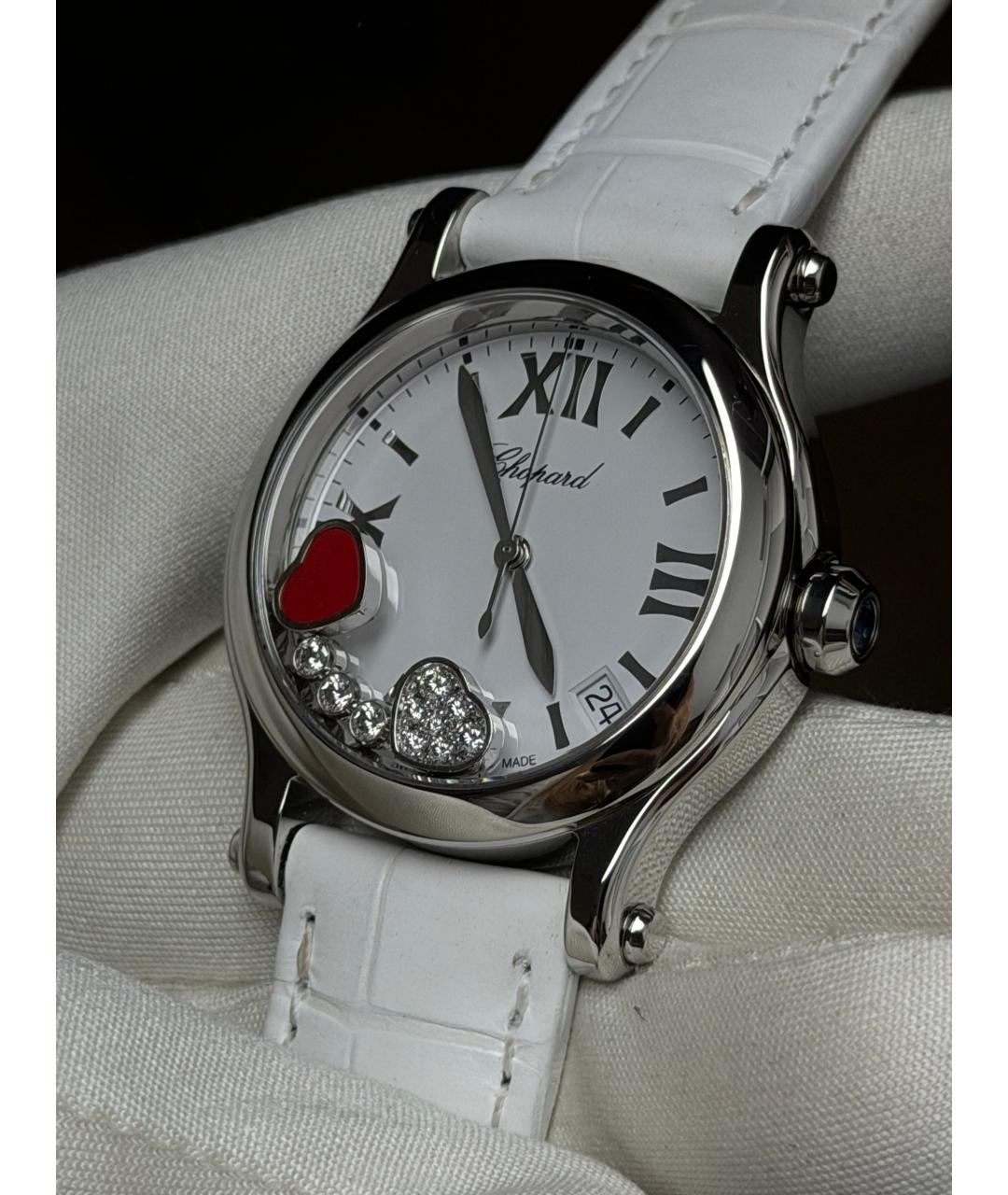 CHOPARD Белые часы, фото 5