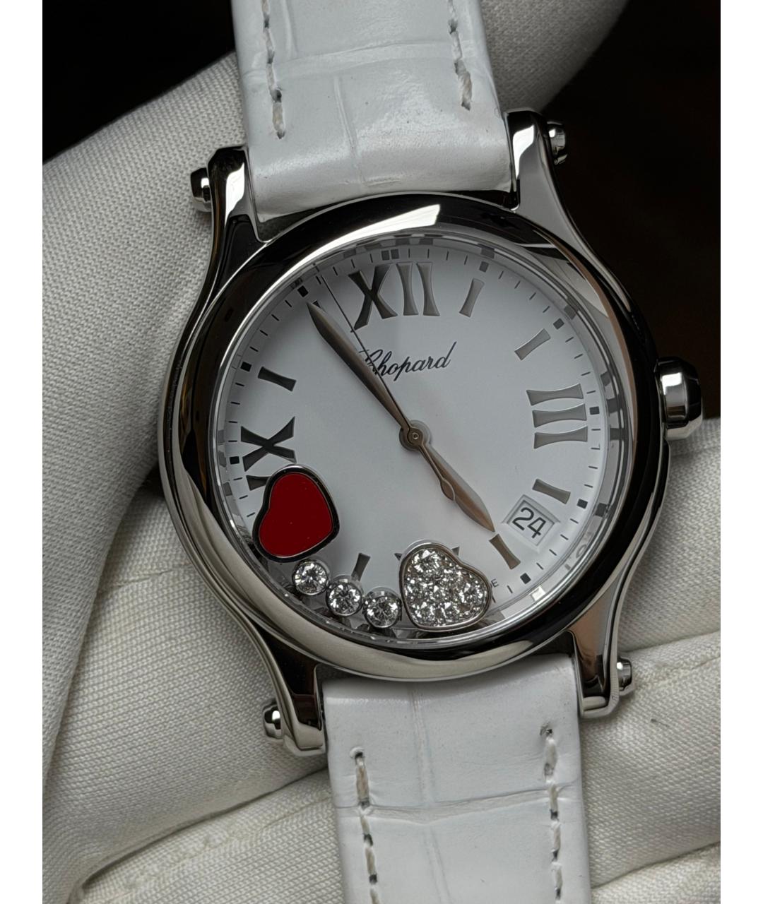 CHOPARD Белые часы, фото 3