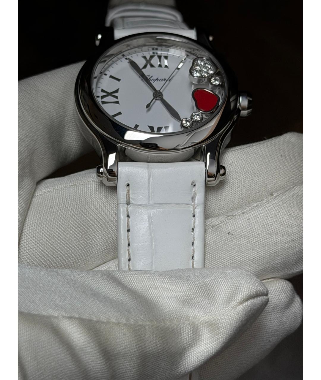 CHOPARD Белые часы, фото 8