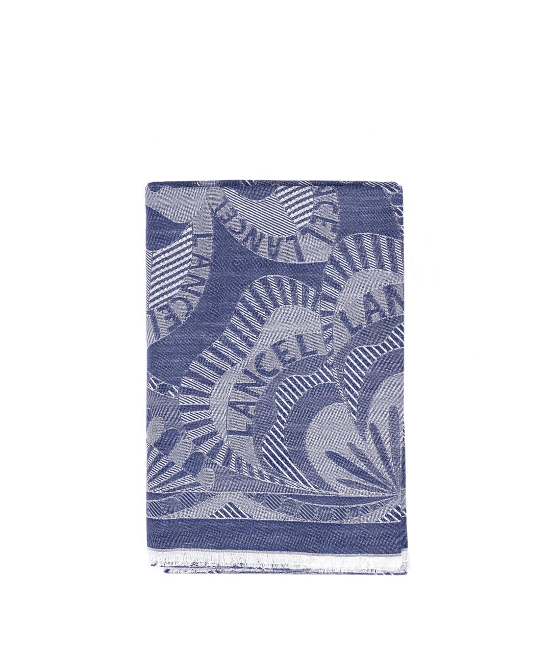 LANCEL Синий платок, фото 1