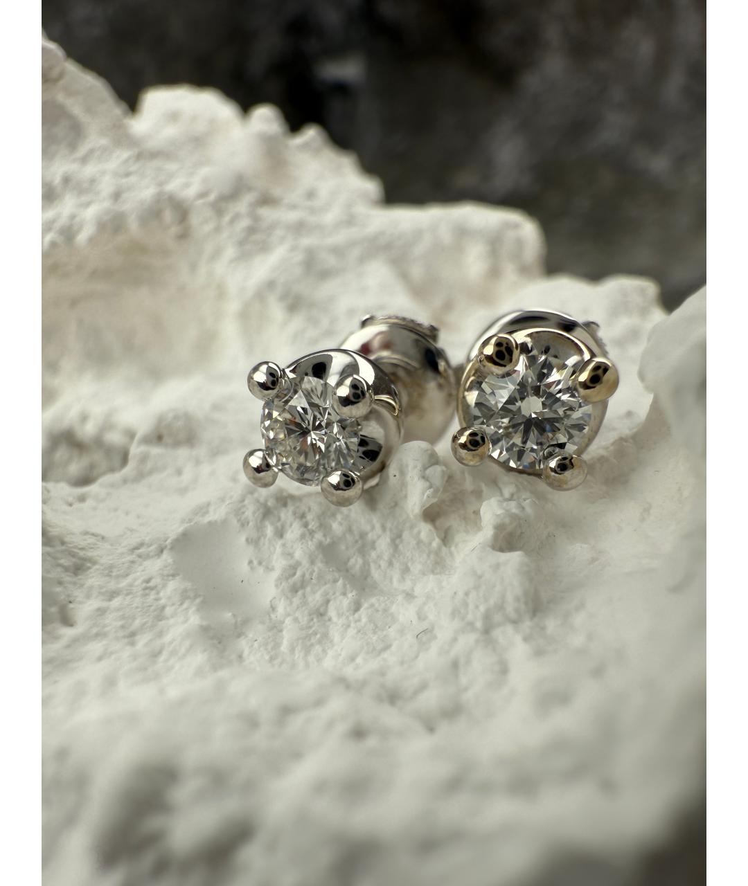 BVLGARI Серьги из белого золота, фото 2