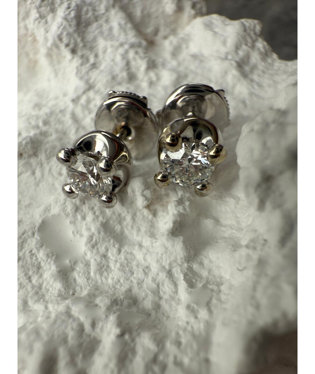 BVLGARI Серьги из белого золота, фото 4