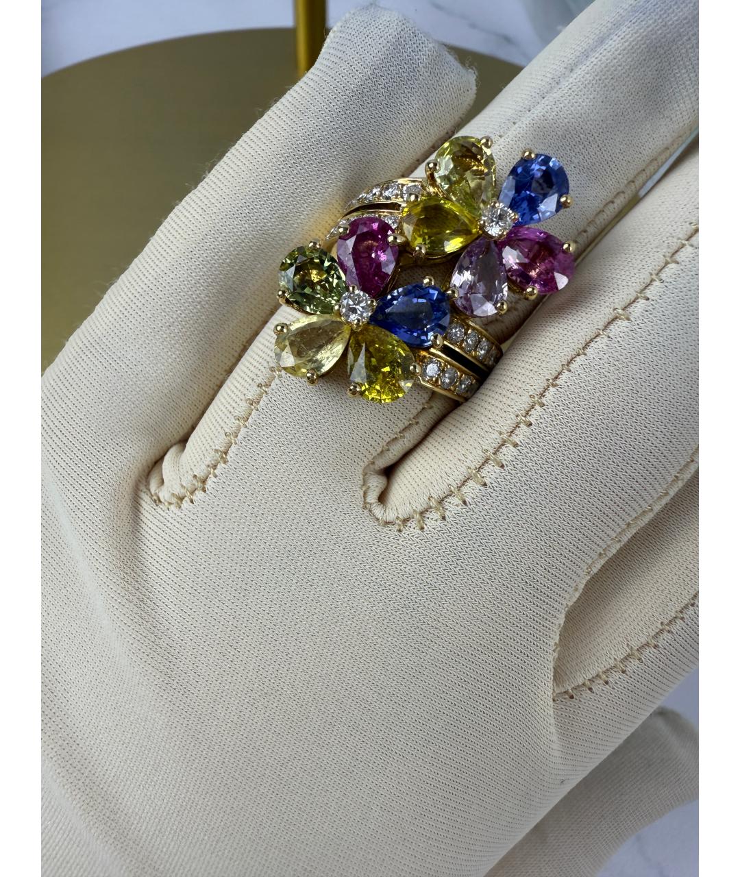 BVLGARI Мульти кольцо из желтого золота, фото 2