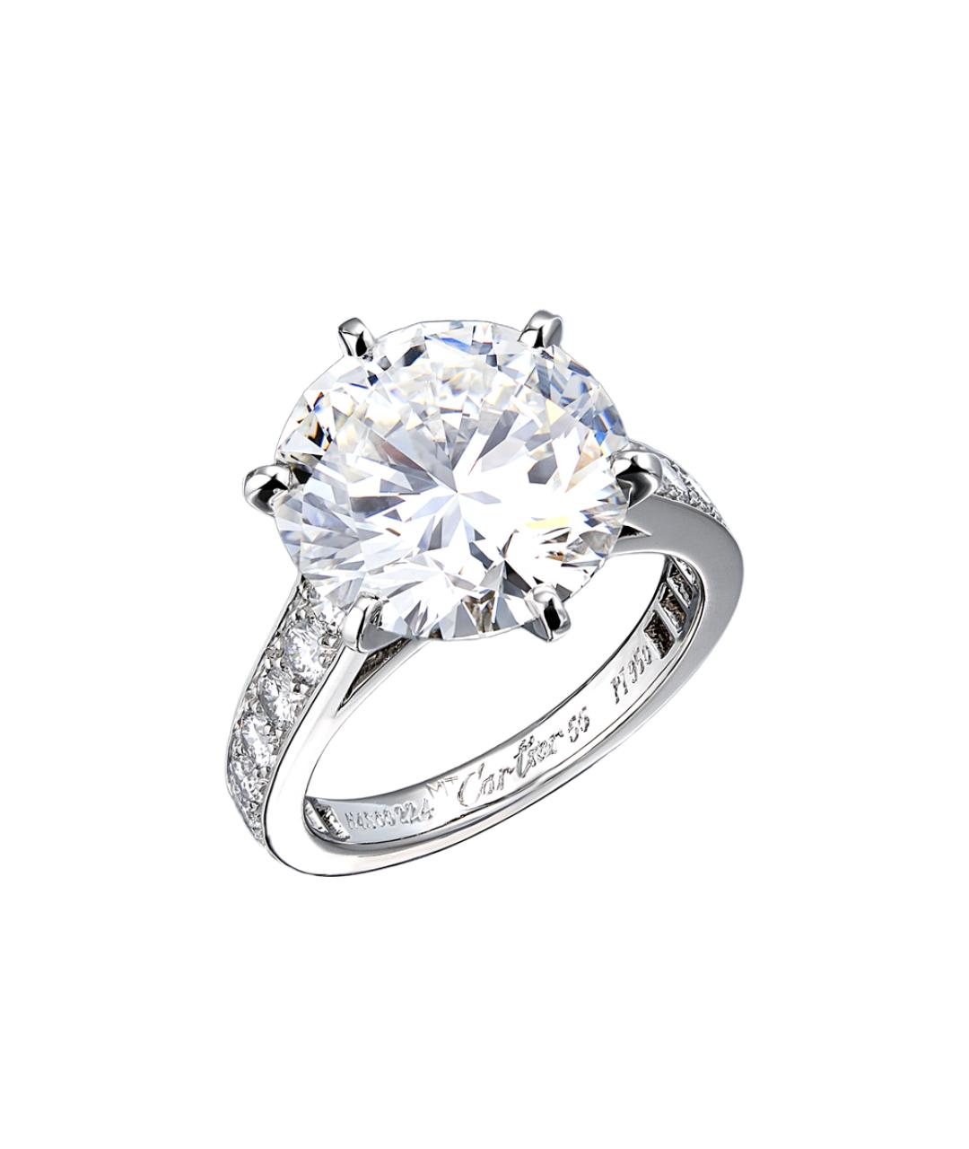 CARTIER Платиновое кольцо, фото 9