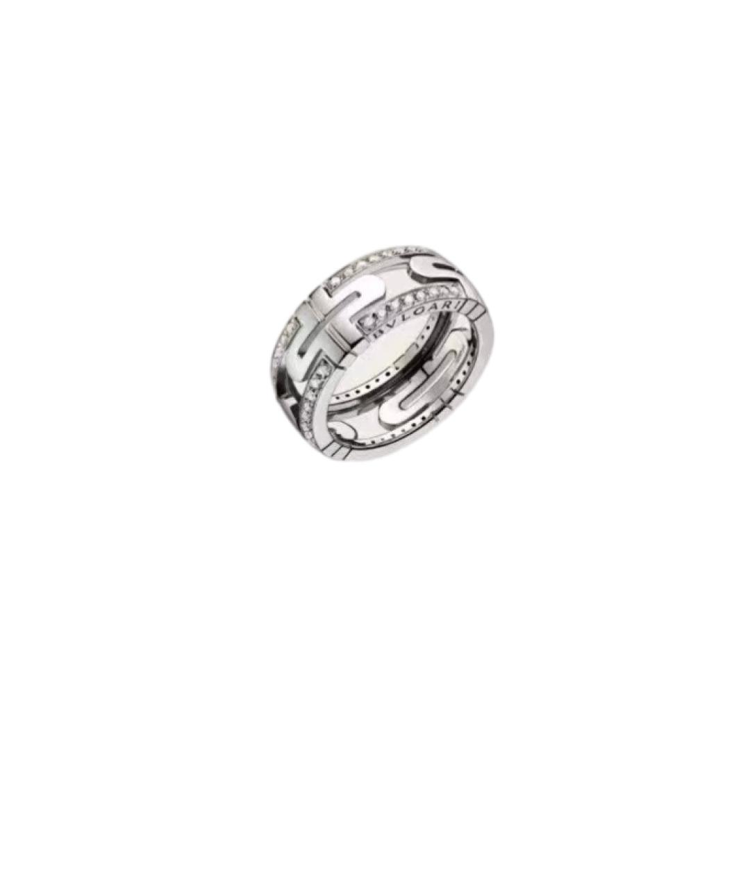 BVLGARI Серебряное кольцо из белого золота, фото 1