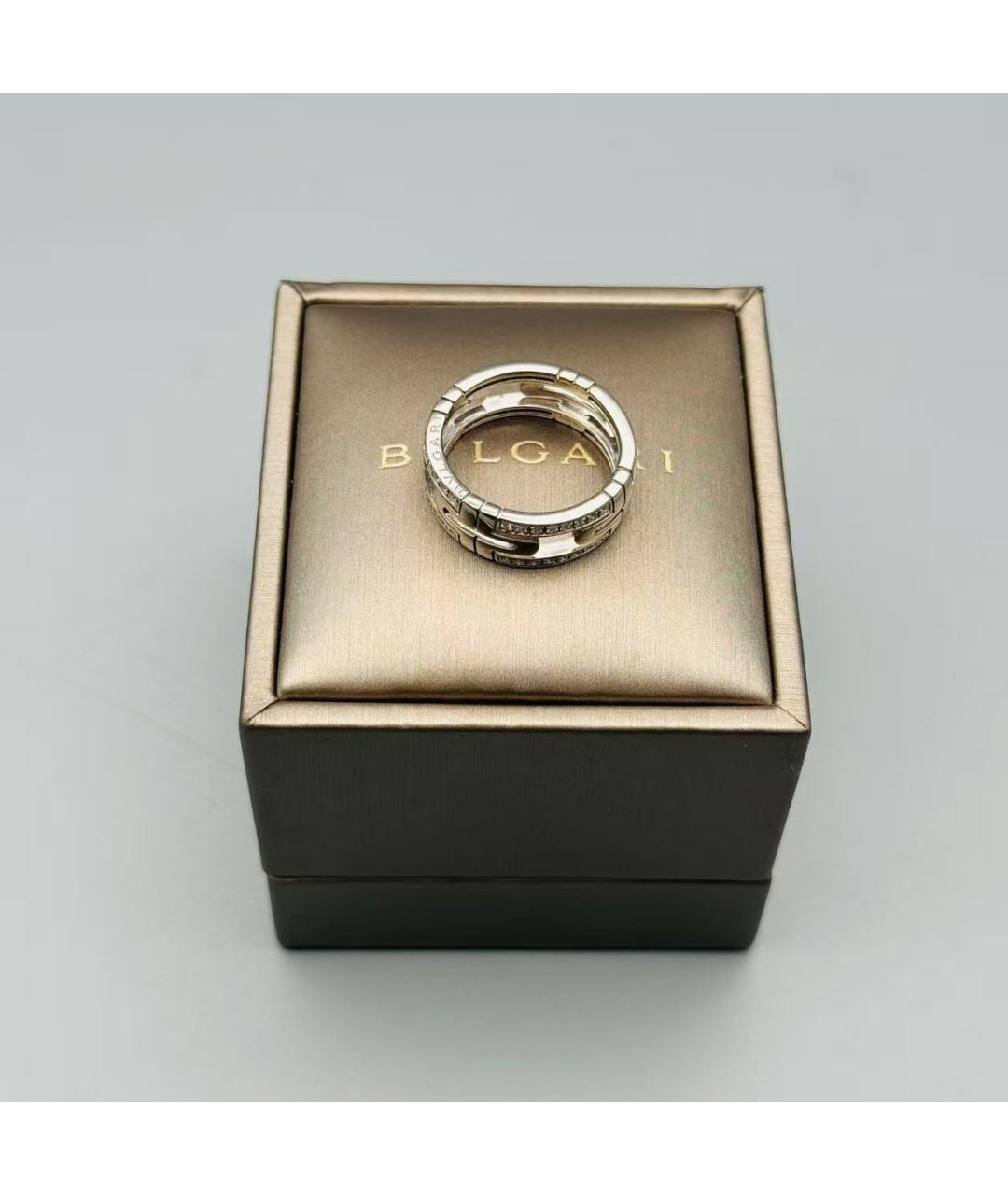 BVLGARI Серебряное кольцо из белого золота, фото 5
