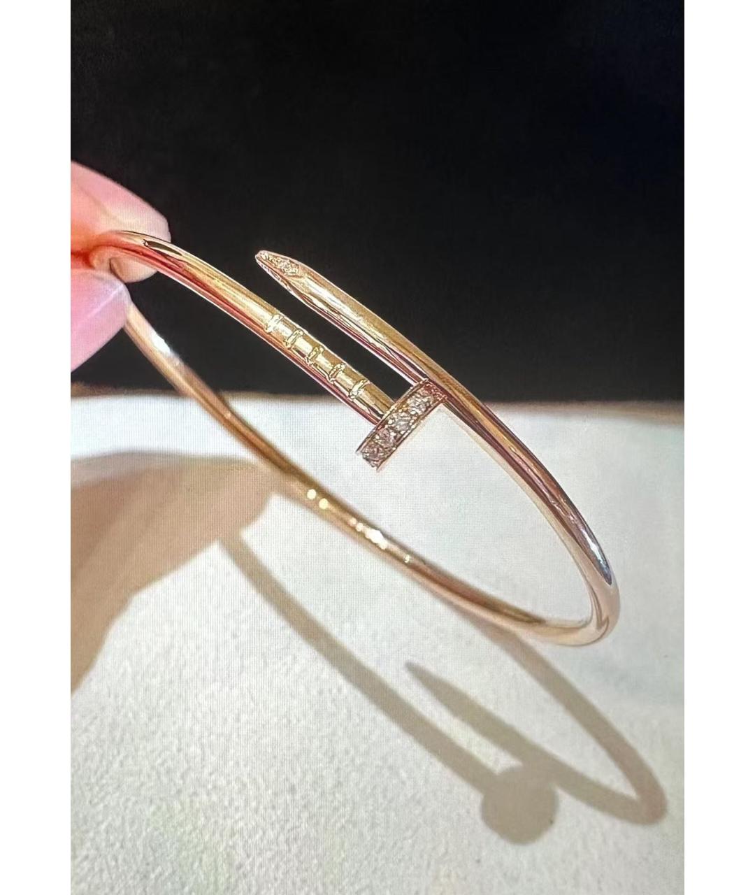 CARTIER Золотой браслет из розового золота, фото 3