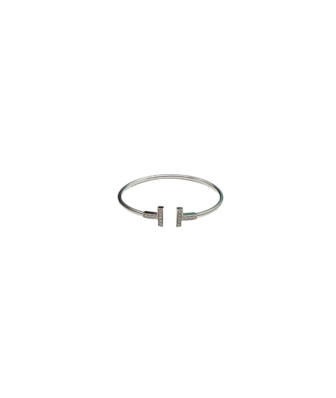 TIFFANY&CO Серебряный браслет из белого золота, фото 1