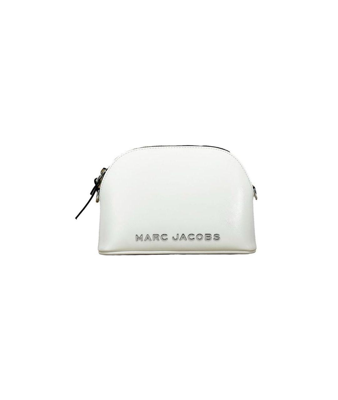 MARC JACOBS Белая кожаная сумка через плечо, фото 7
