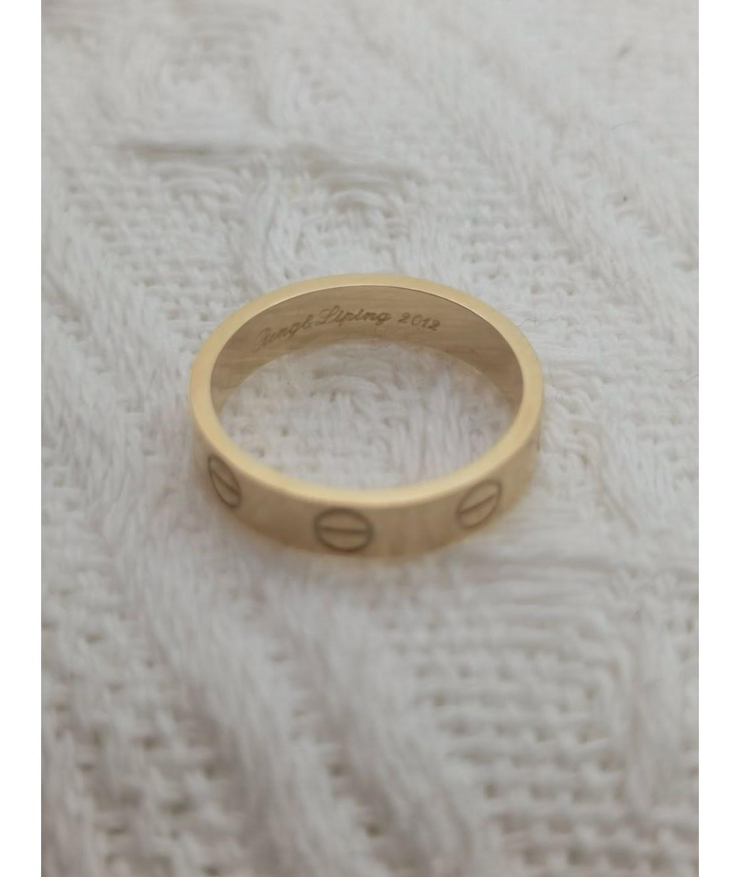 CARTIER Золотое кольцо из желтого золота, фото 4