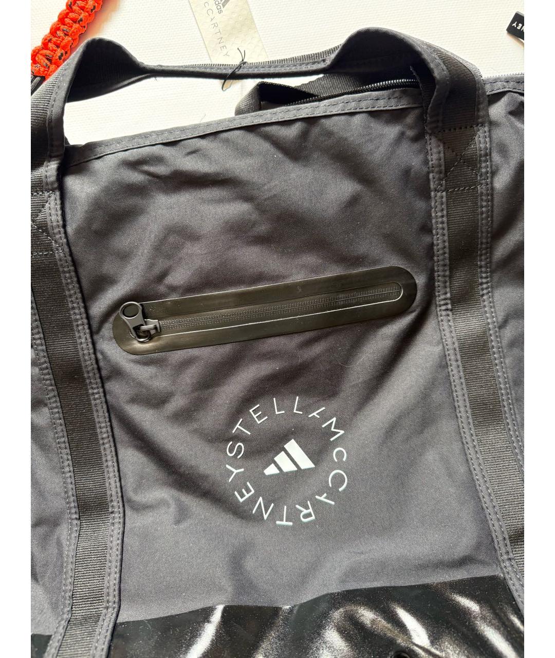 ADIDAS BY STELLA MCCARTNEY Черная дорожная/спортивная сумка, фото 2