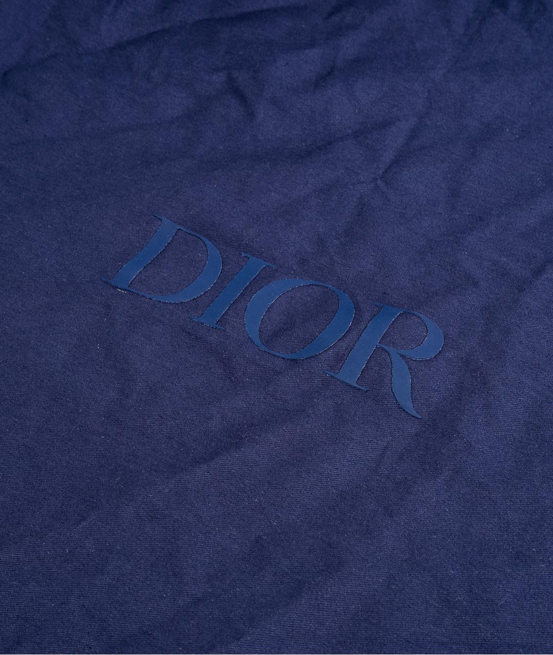 CHRISTIAN DIOR Синий тканевый рюкзак, фото 6