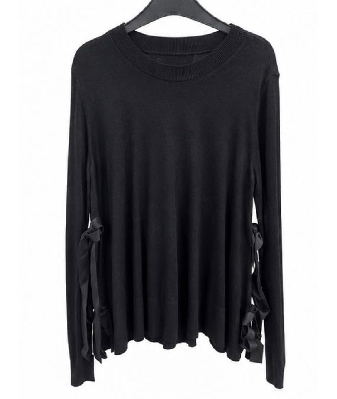 MM6 MAISON MARGIELA Черный джемпер / свитер, фото 4