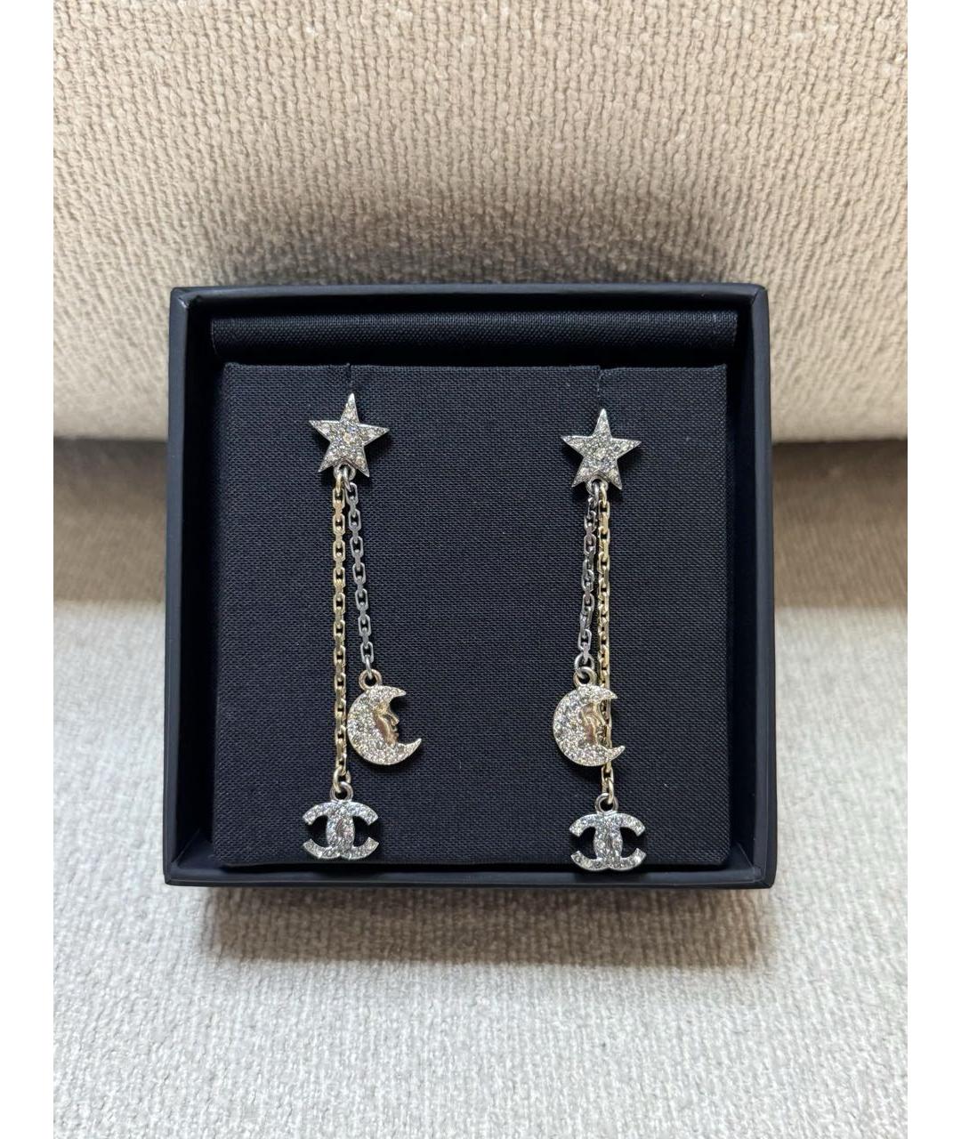 CHANEL Золотые серьги, фото 3