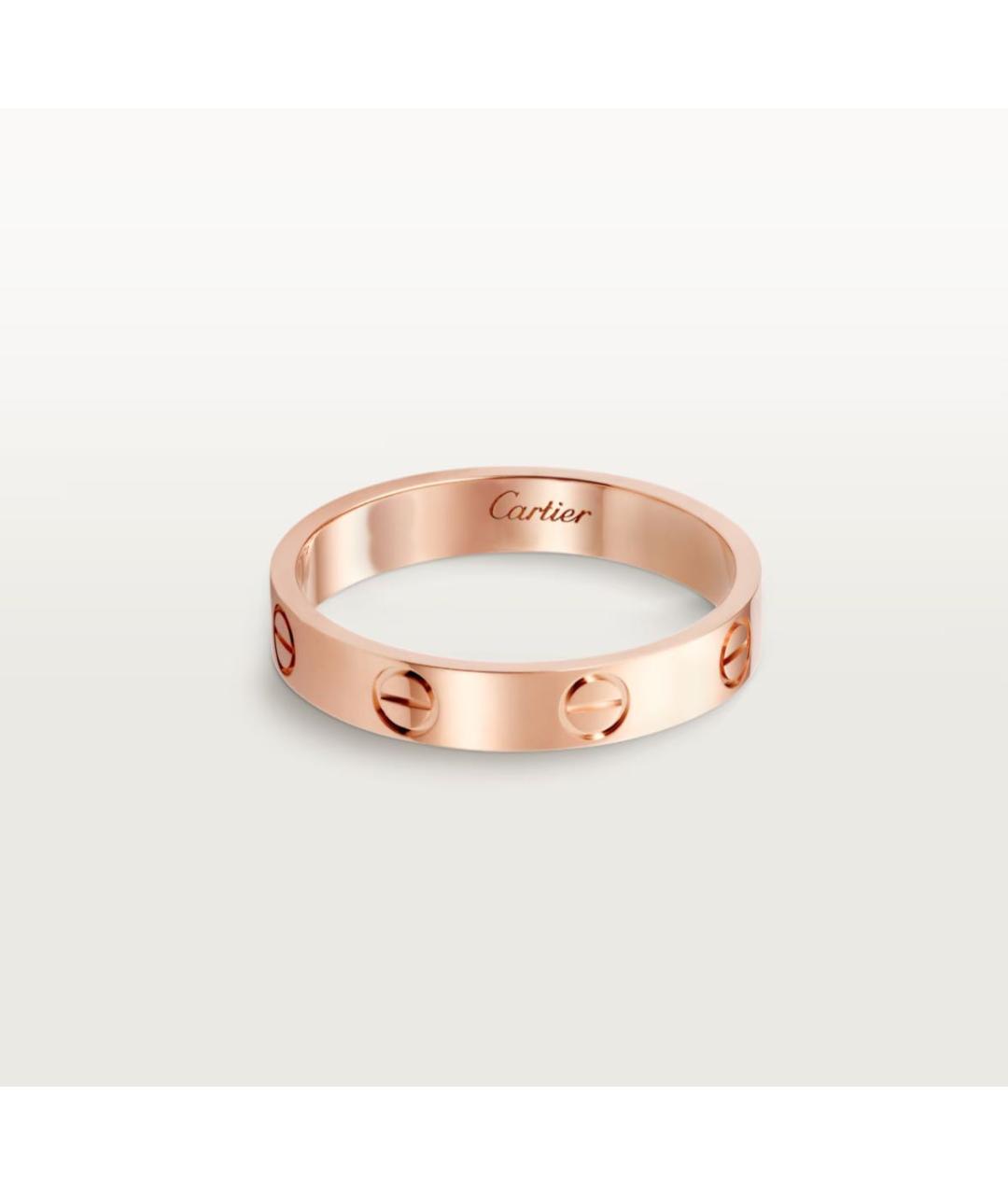 CARTIER Золотое кольцо из розового золота, фото 4