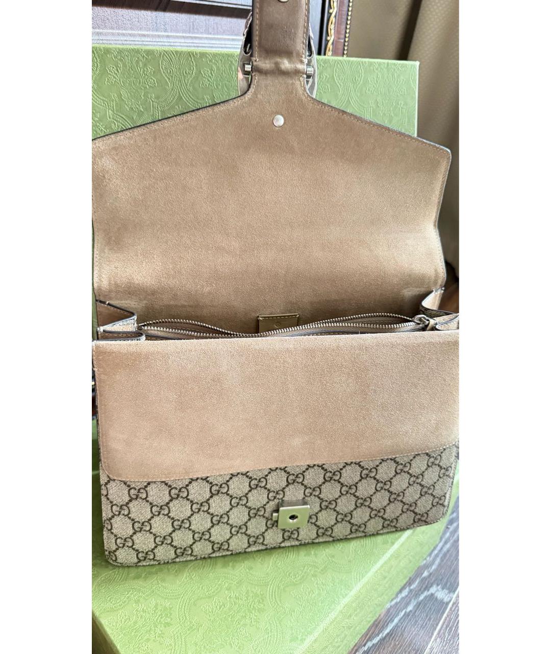 GUCCI Коричневая сумка через плечо, фото 8