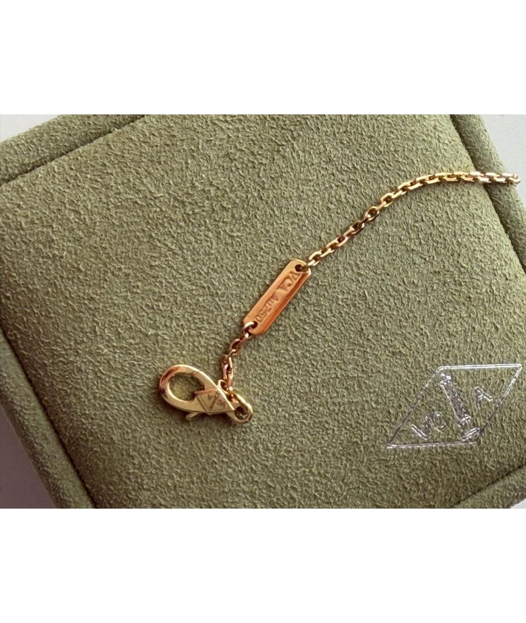 VAN CLEEF & ARPELS Синяя подвеска из желтого золота, фото 4