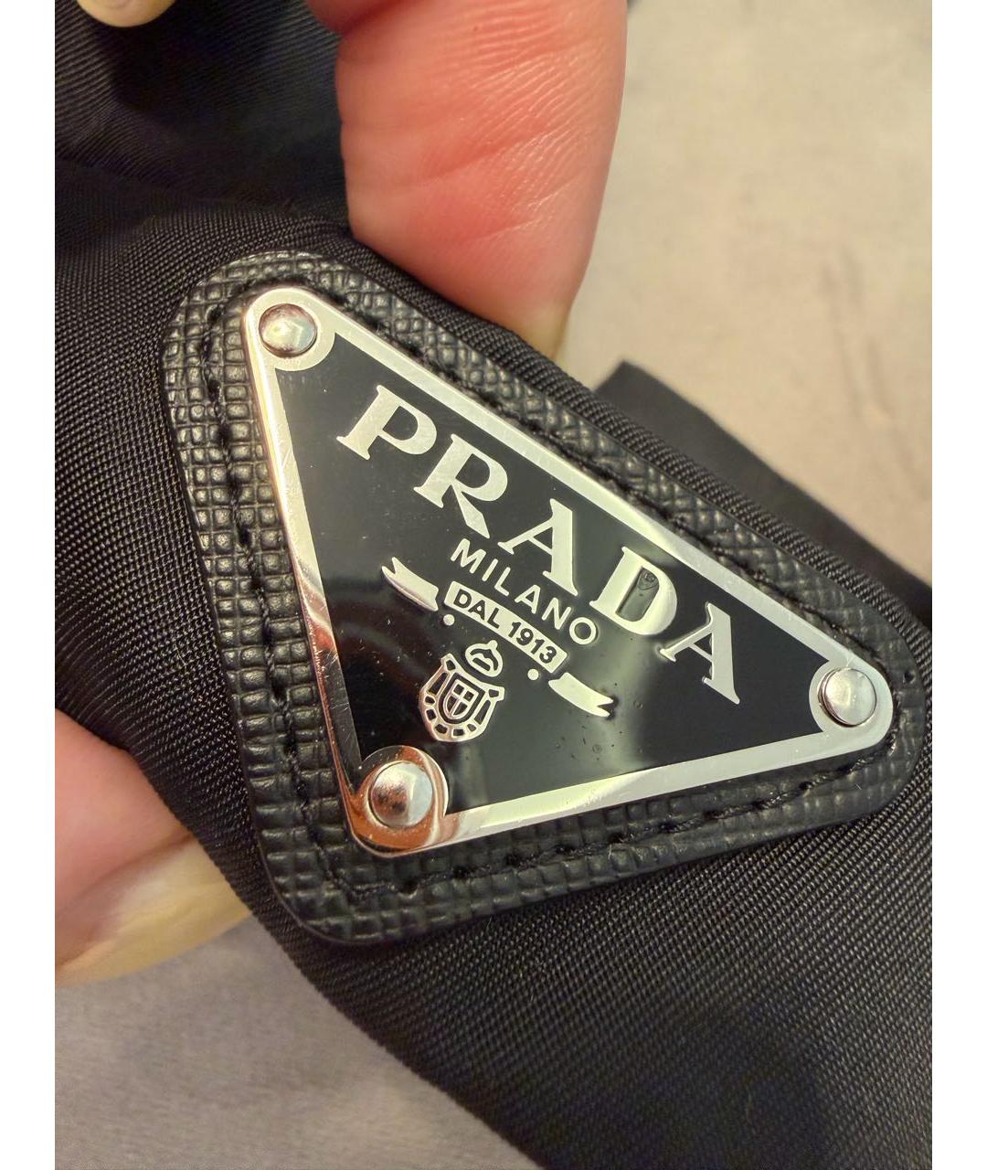 PRADA Черная майка, фото 6