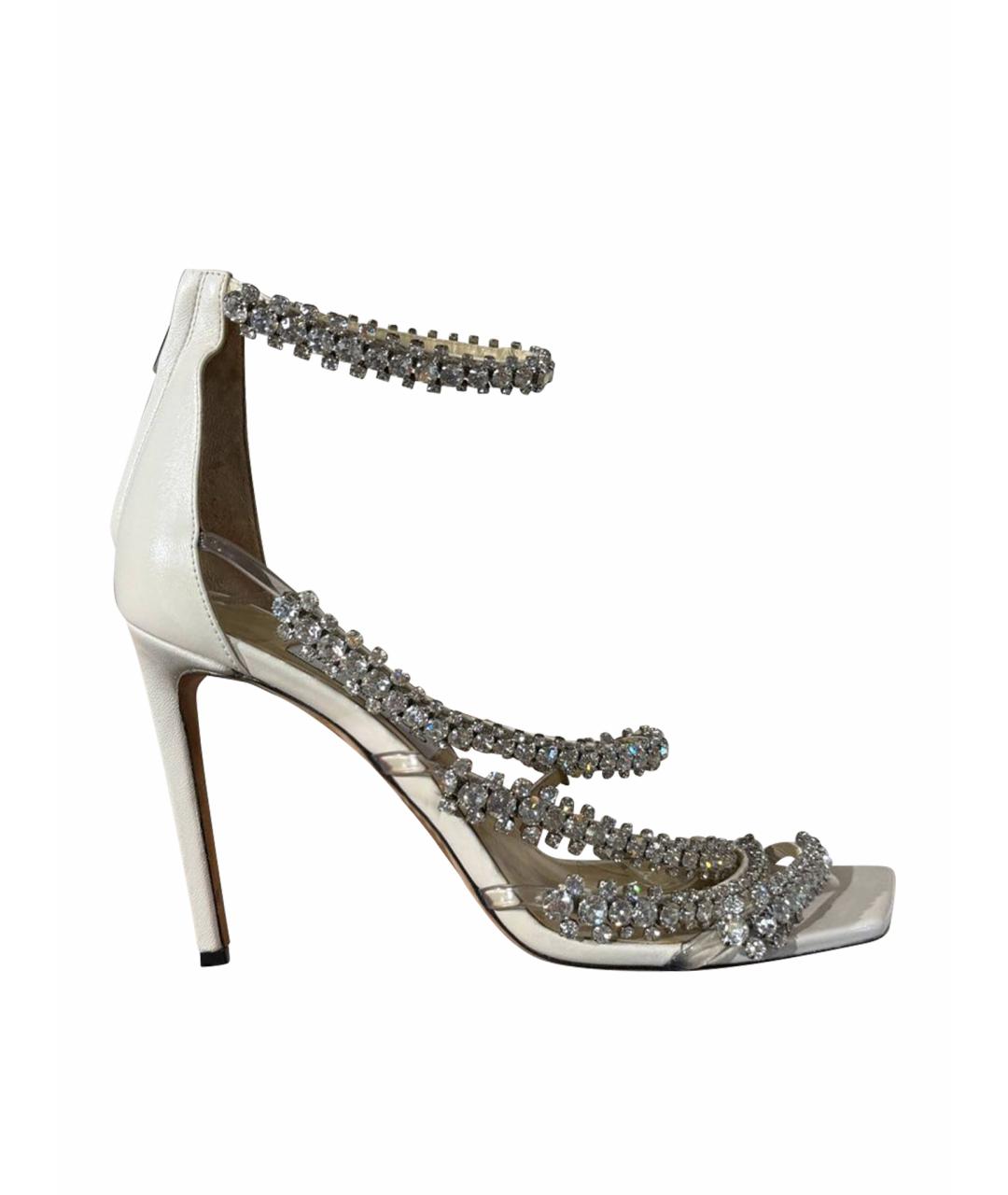 JIMMY CHOO Бежевые босоножки, фото 1