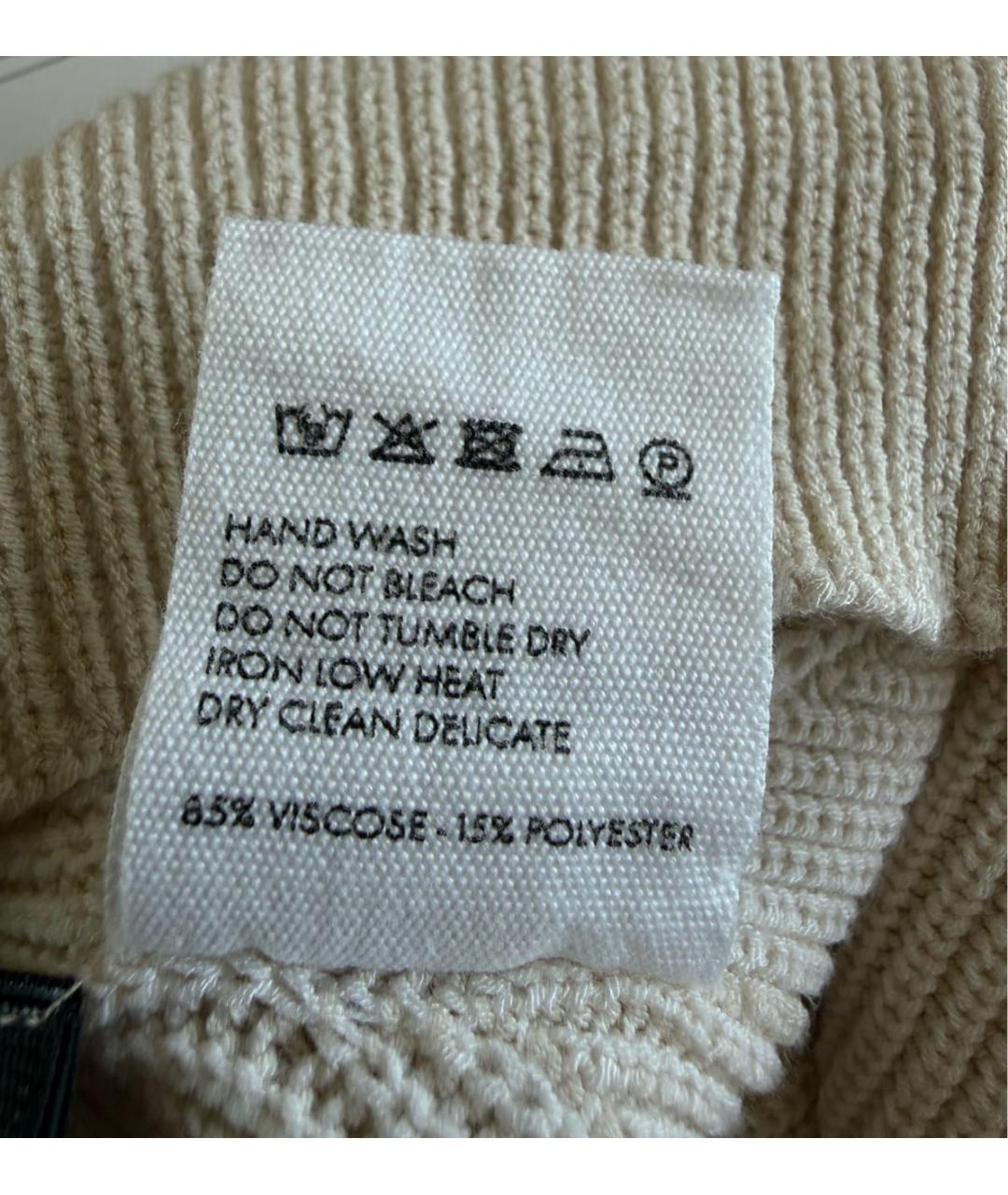 JACQUEMUS Бежевые вискозные шорты, фото 4