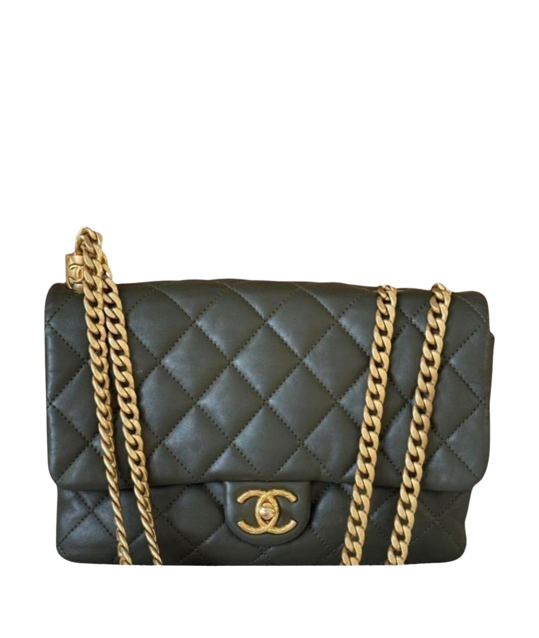 CHANEL Кожаная сумка через плечо, фото 1