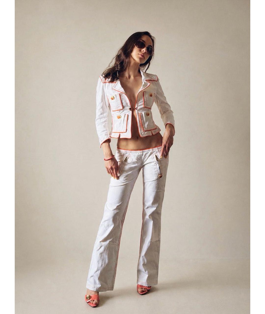 DSQUARED2 Белый деним костюм с брюками, фото 5