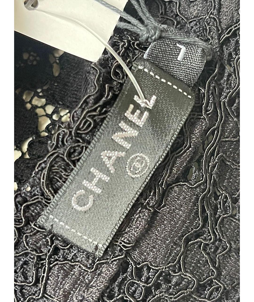 CHANEL Черная хлопковая шляпа, фото 6