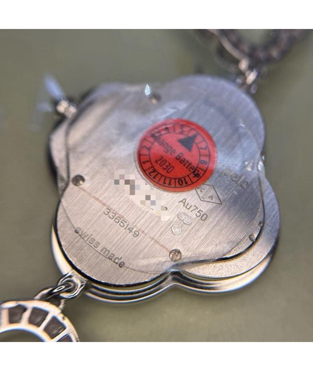 VAN CLEEF & ARPELS Белые часы из белого золота, фото 4