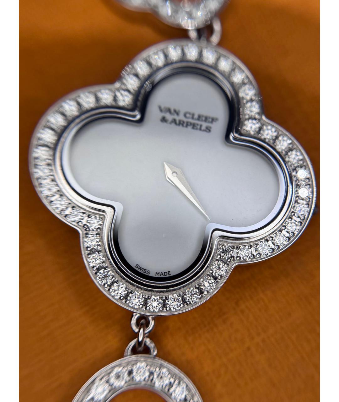 VAN CLEEF & ARPELS Белые часы из белого золота, фото 2