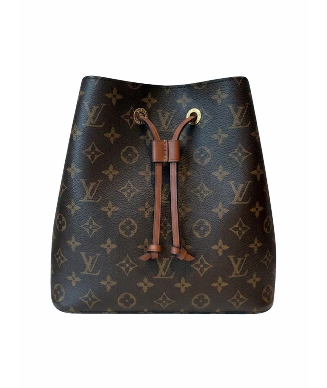 LOUIS VUITTON Коричневая сумка через плечо, фото 1