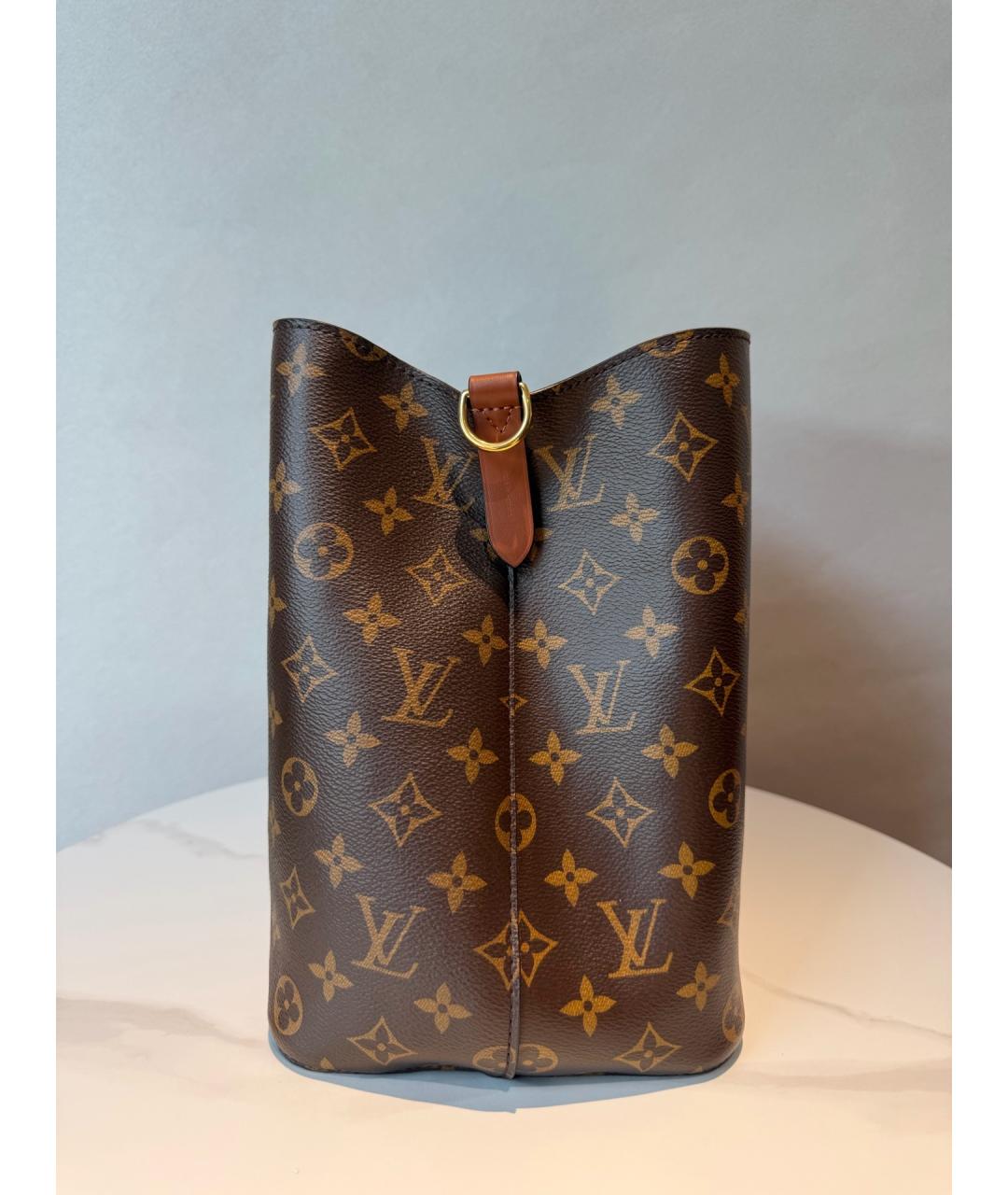 LOUIS VUITTON Коричневая сумка через плечо, фото 4