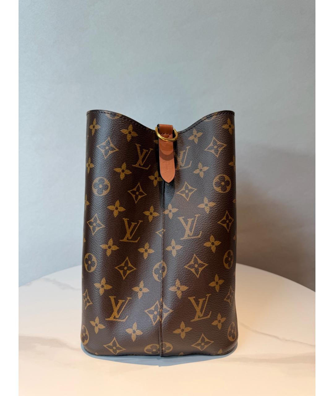 LOUIS VUITTON Коричневая сумка через плечо, фото 3