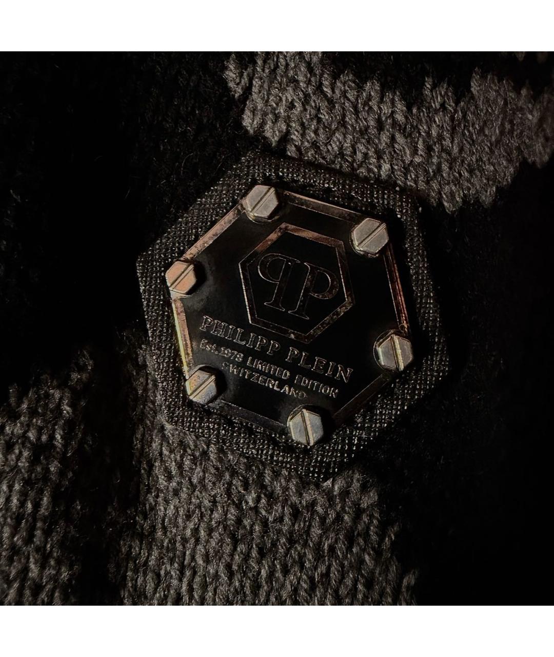 PHILIPP PLEIN Черный вискозный джемпер / свитер, фото 8