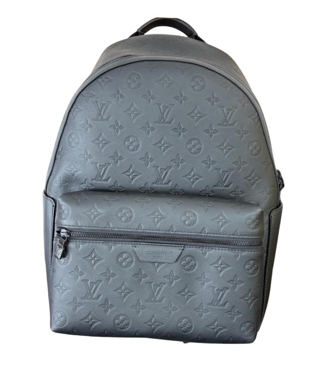 LOUIS VUITTON Черный кожаный рюкзак, фото 1