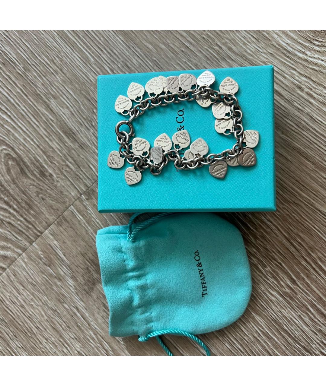TIFFANY&CO Серебряный серебряный браслет, фото 2