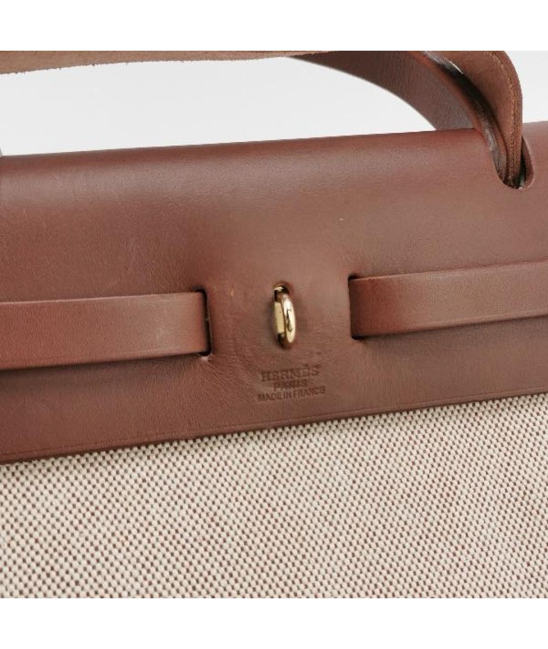 HERMES Бордовая кожаная сумка через плечо, фото 6