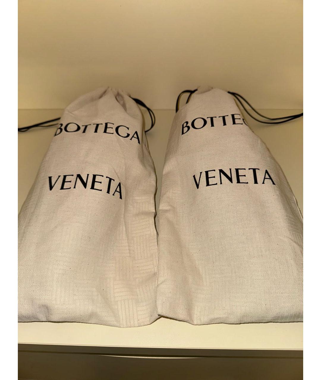 BOTTEGA VENETA Коричневые кожаные лоферы, фото 6