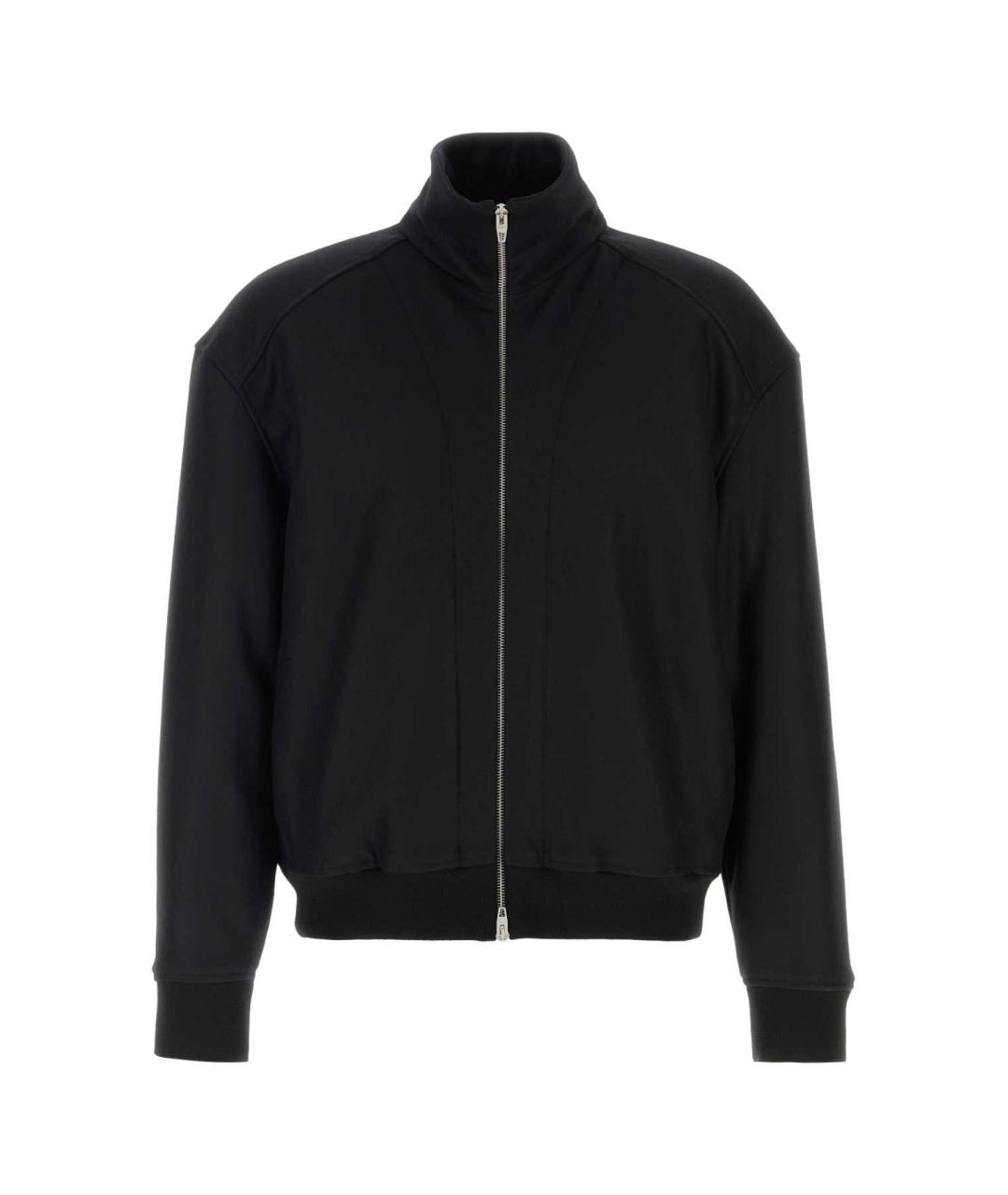 JIL SANDER Черная шерстяная куртка, фото 1