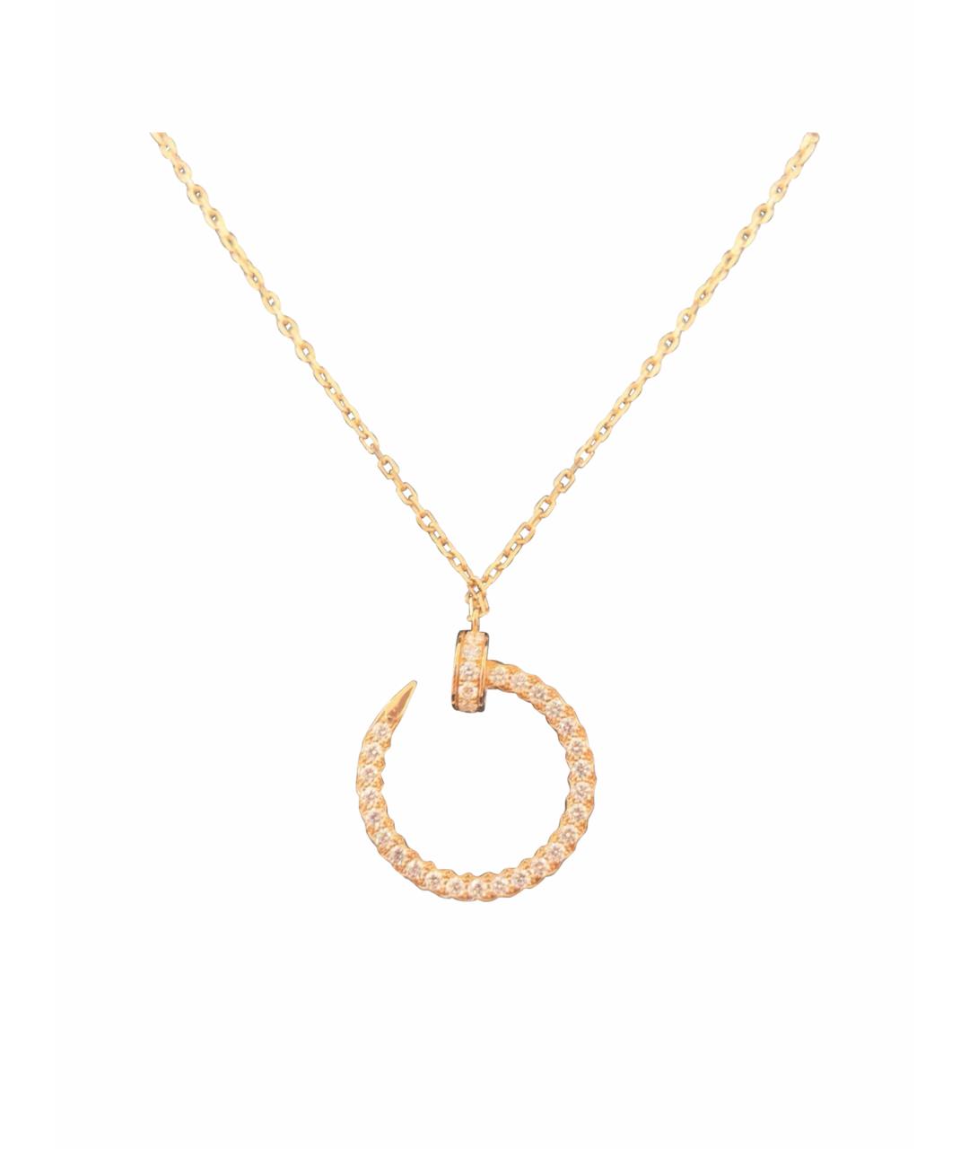 CARTIER Золотое колье из розового золота, фото 1