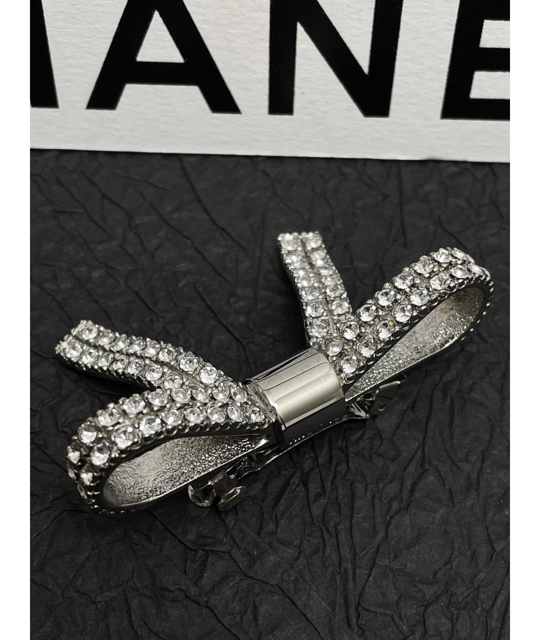 CHANEL Серебряная заколка, фото 3