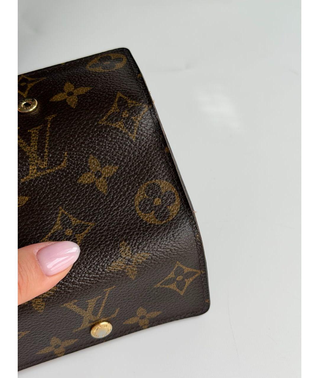 LOUIS VUITTON Коричневая ключница, фото 6