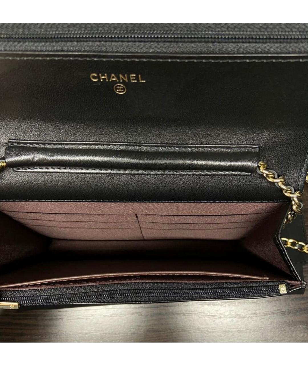 CHANEL Кожаная сумка через плечо, фото 4