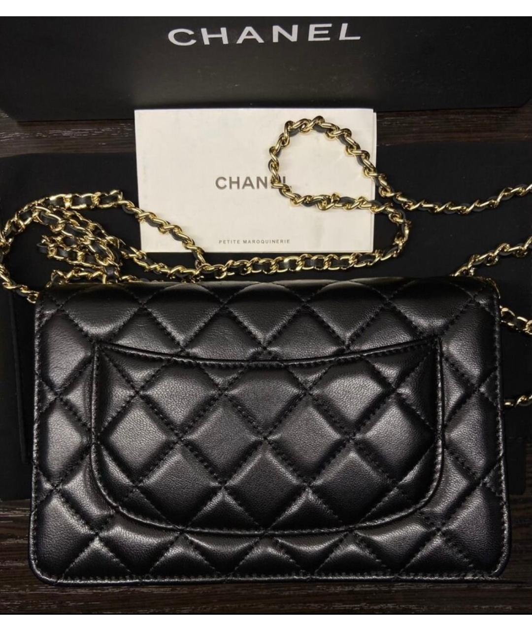 CHANEL Кожаная сумка через плечо, фото 3