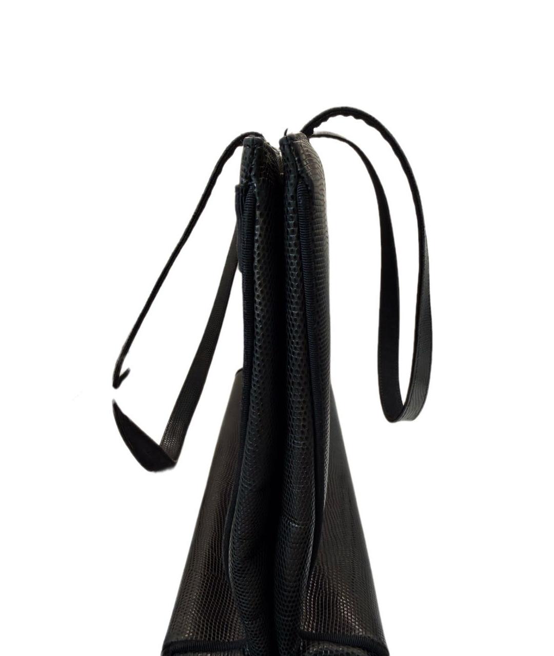FERRAGAMO Черная сумка тоут, фото 2